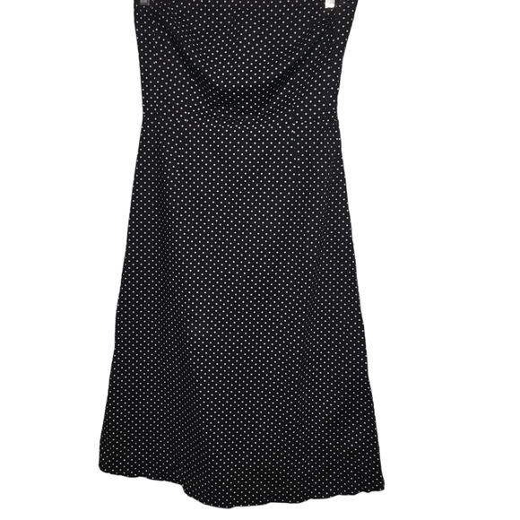 New York & Company Strapless Dress Black/White sz 4 - Picture 1 of 3